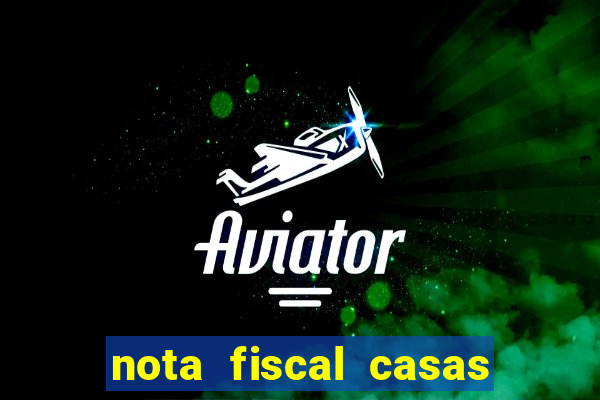 nota fiscal casas bahia 2 via